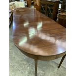 Mahogany extendable table, extending up to 366 cms (12 feet)