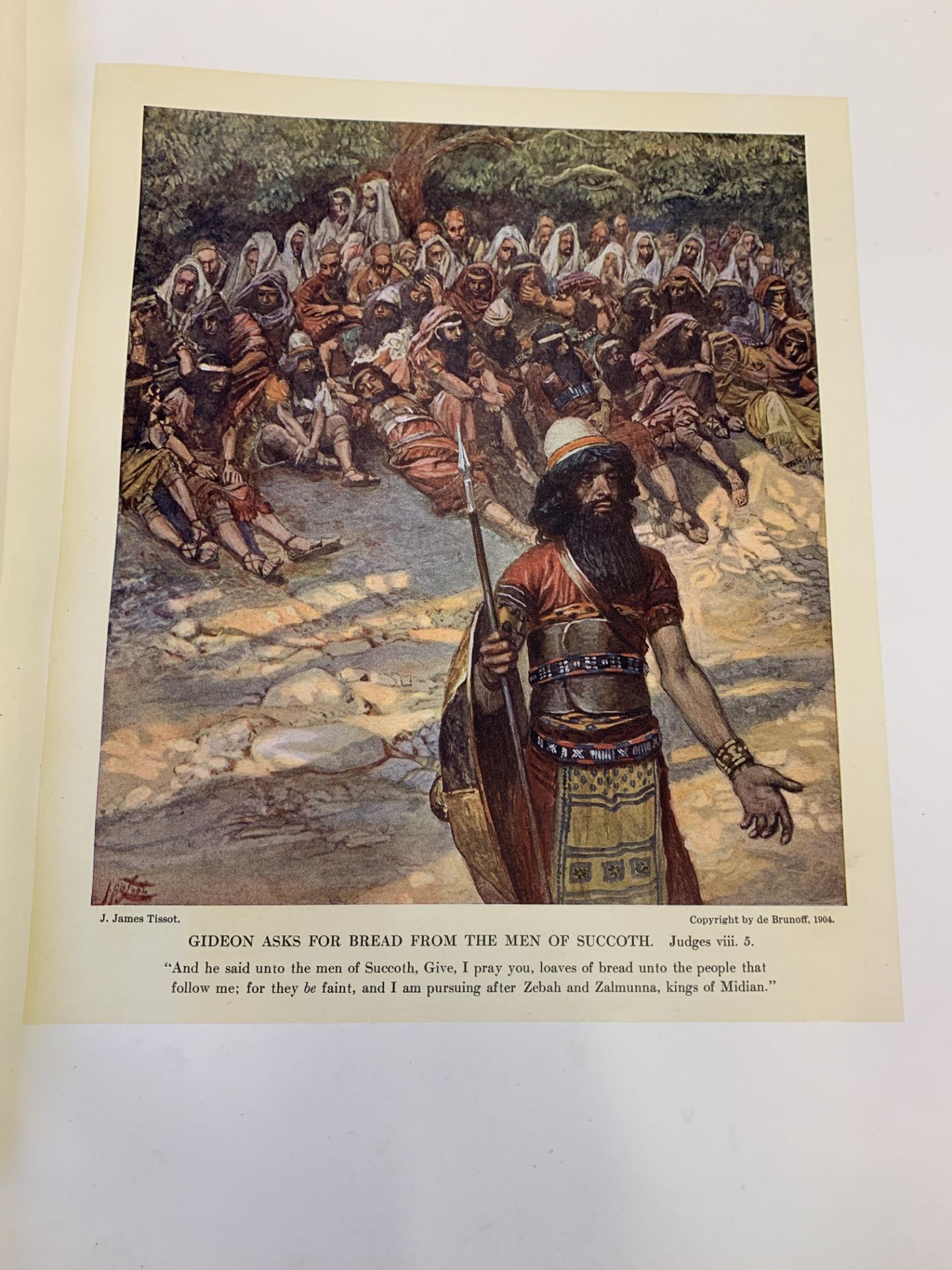 Illustrated Family Bible and the Old Testament illustrated by J James Tissot, 1904 - Image 8 of 8