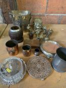 Quantity of metalware