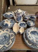 Quantity of Johnson Brothers Old Britain Castles tableware