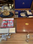 Quantity of cutlery, some silver