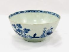 China pagoda pattern small bowl from the Nanking cargo, circa 1751