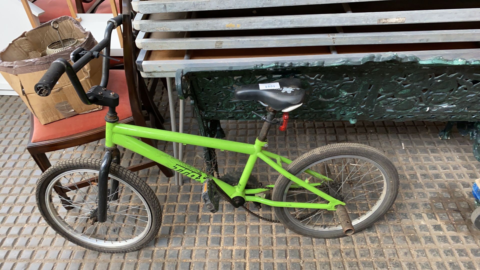 Trax BMX Bike Green