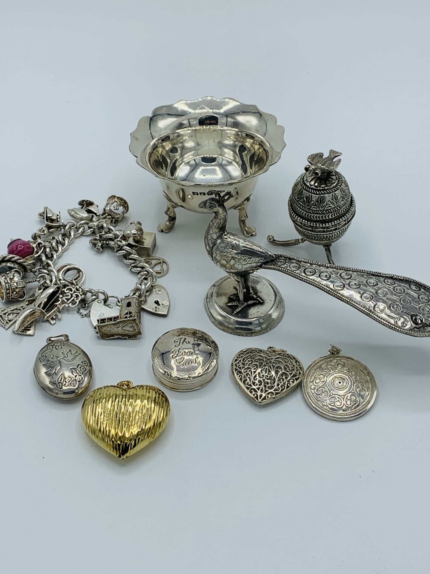 A collection of various silver and other items - Image 4 of 5