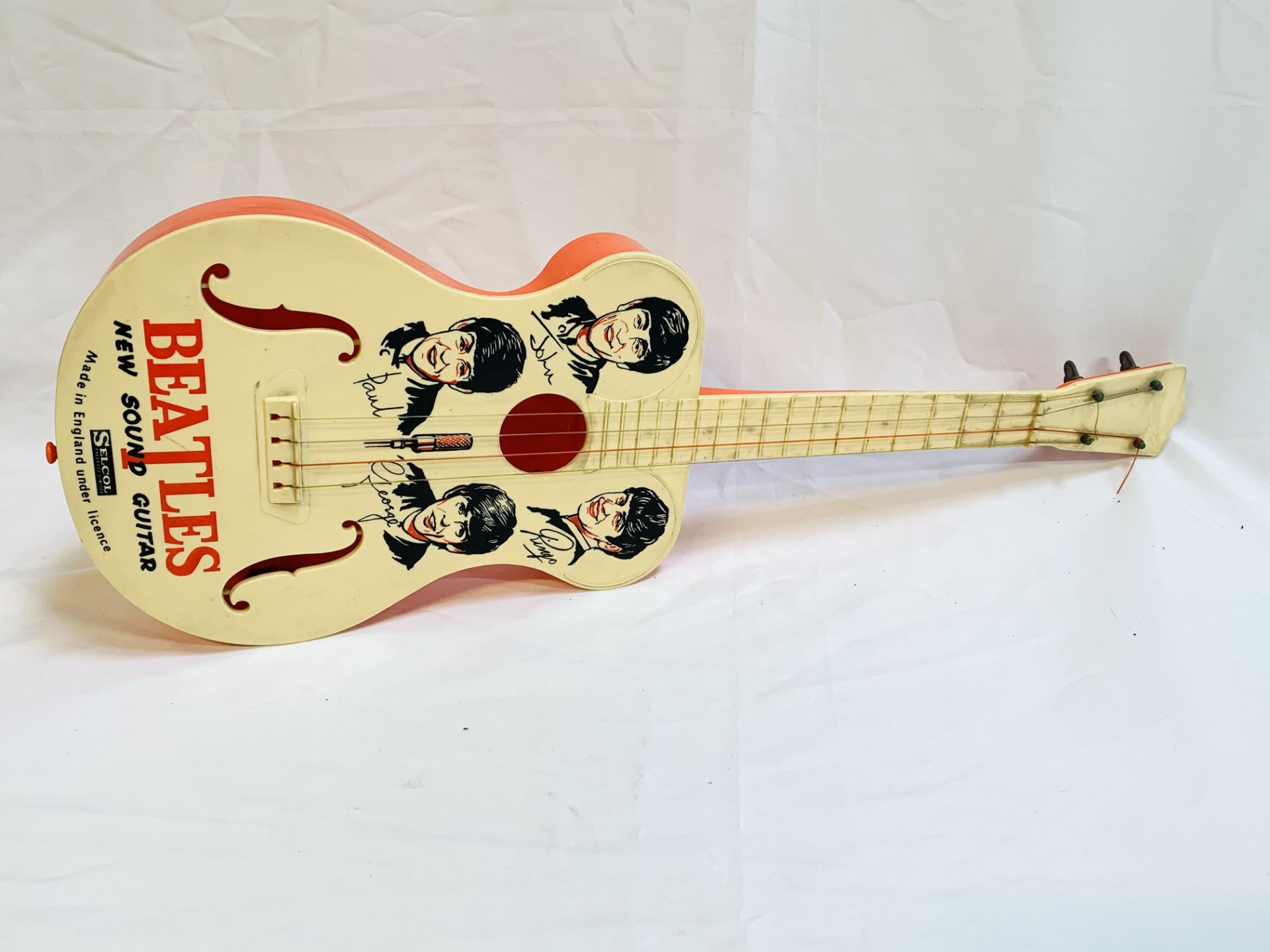 Selcol 'Beatles' new sound model guitar. - Image 4 of 4