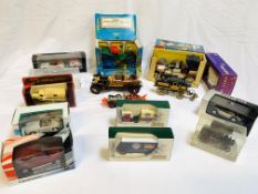 Fourteen diecast model cars