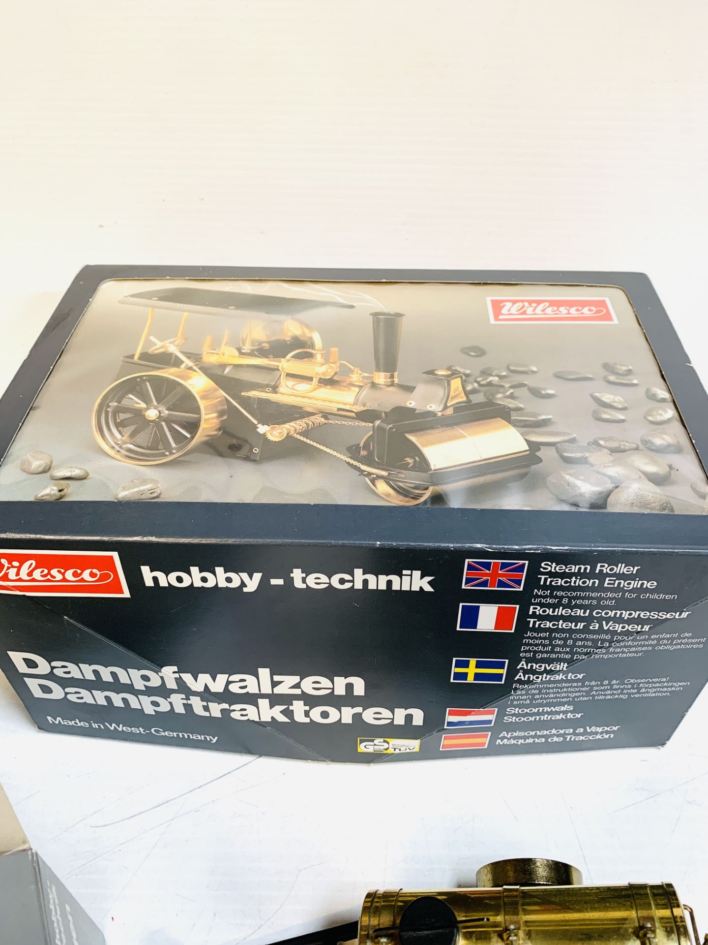 Wilesco D366 boxed model steam roller together with a Wilesco water cart. - Image 3 of 4