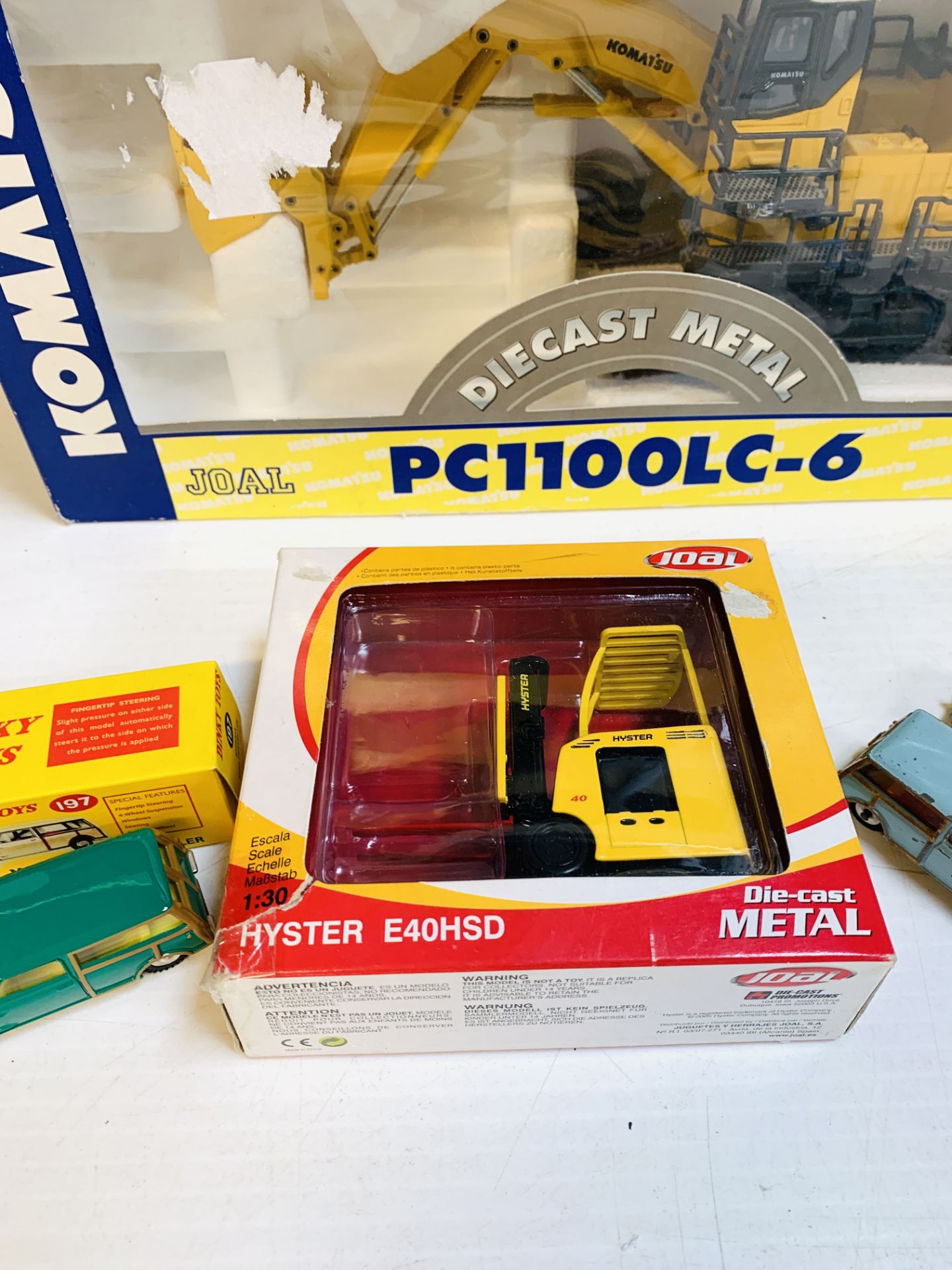 A collection of die-cast models including a Joal Komatsu material handler and Dinky - Image 7 of 7