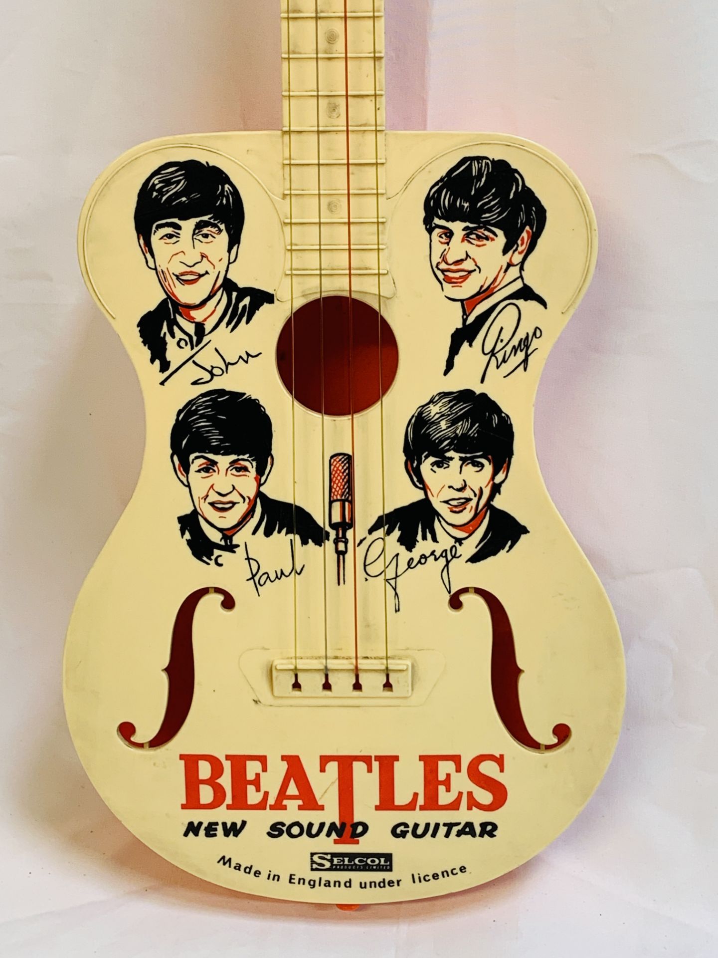Selcol 'Beatles' new sound model guitar. - Image 2 of 4