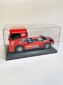 Collector's Line model Mercedes Racing Truck, in clear plastic box