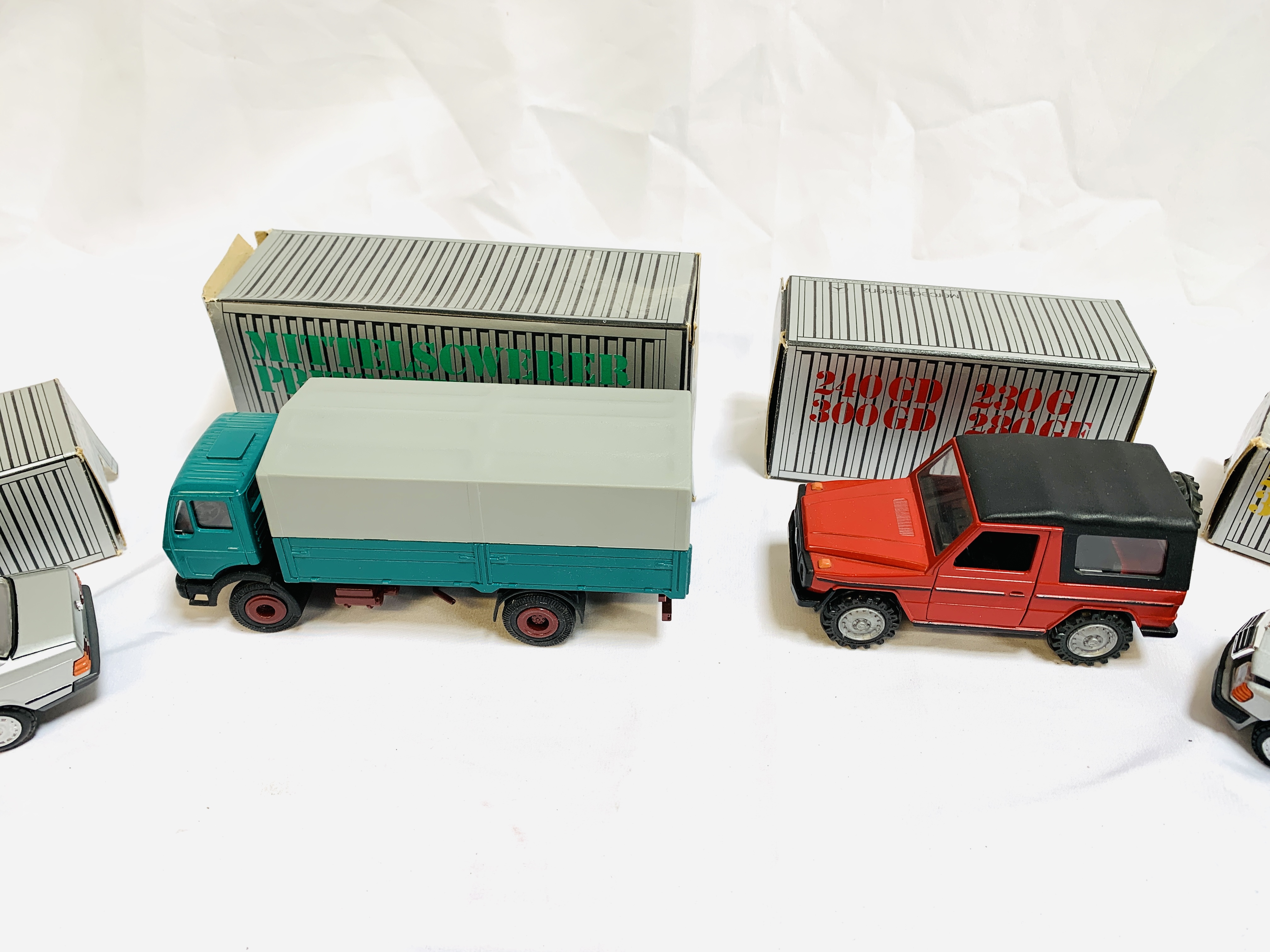 Seven Cursor-modell Mercedes Benz vehicles - Image 5 of 6