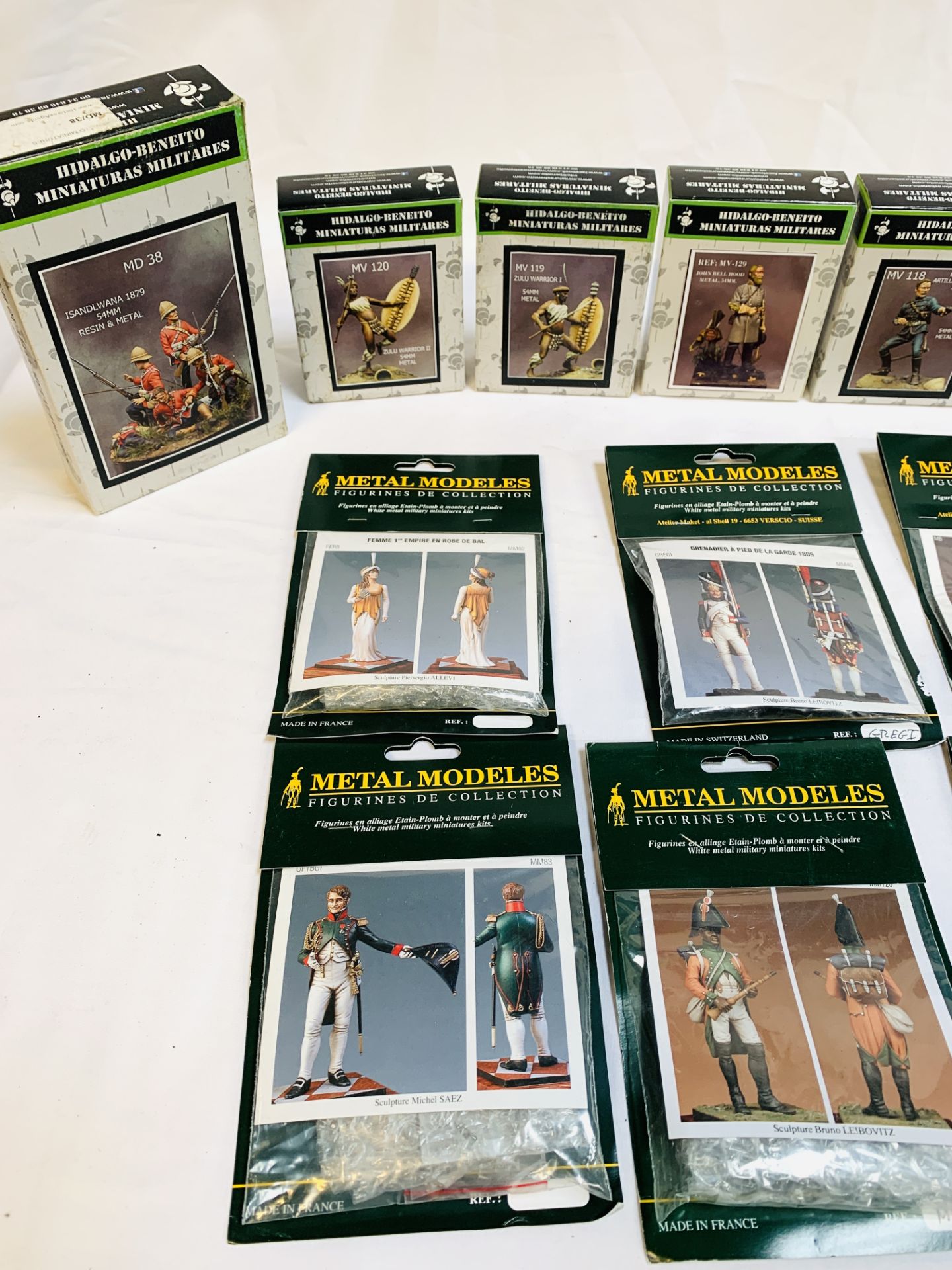 A quantity of metal figurines - Image 3 of 6