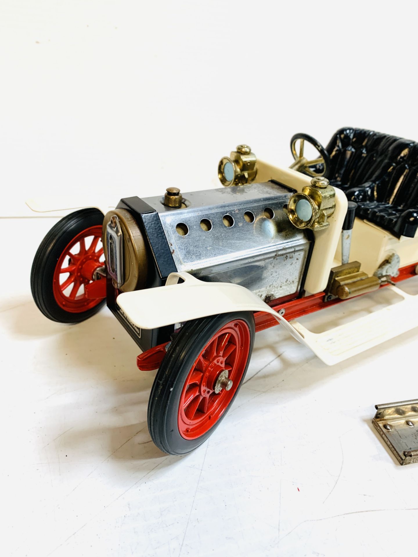 Mamod model steam car with burner - Image 2 of 5