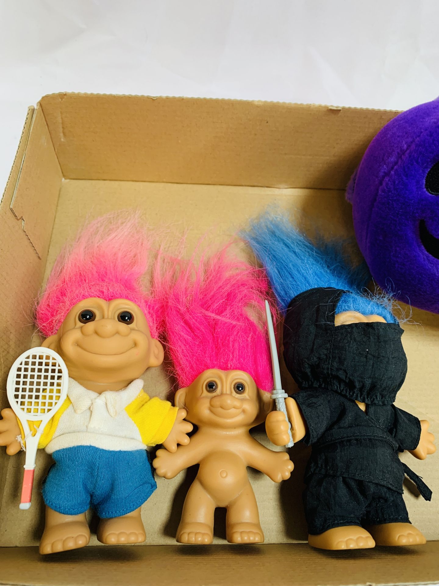 Russ Trolls (Gonks) ninja and tennis player figures - Image 2 of 4