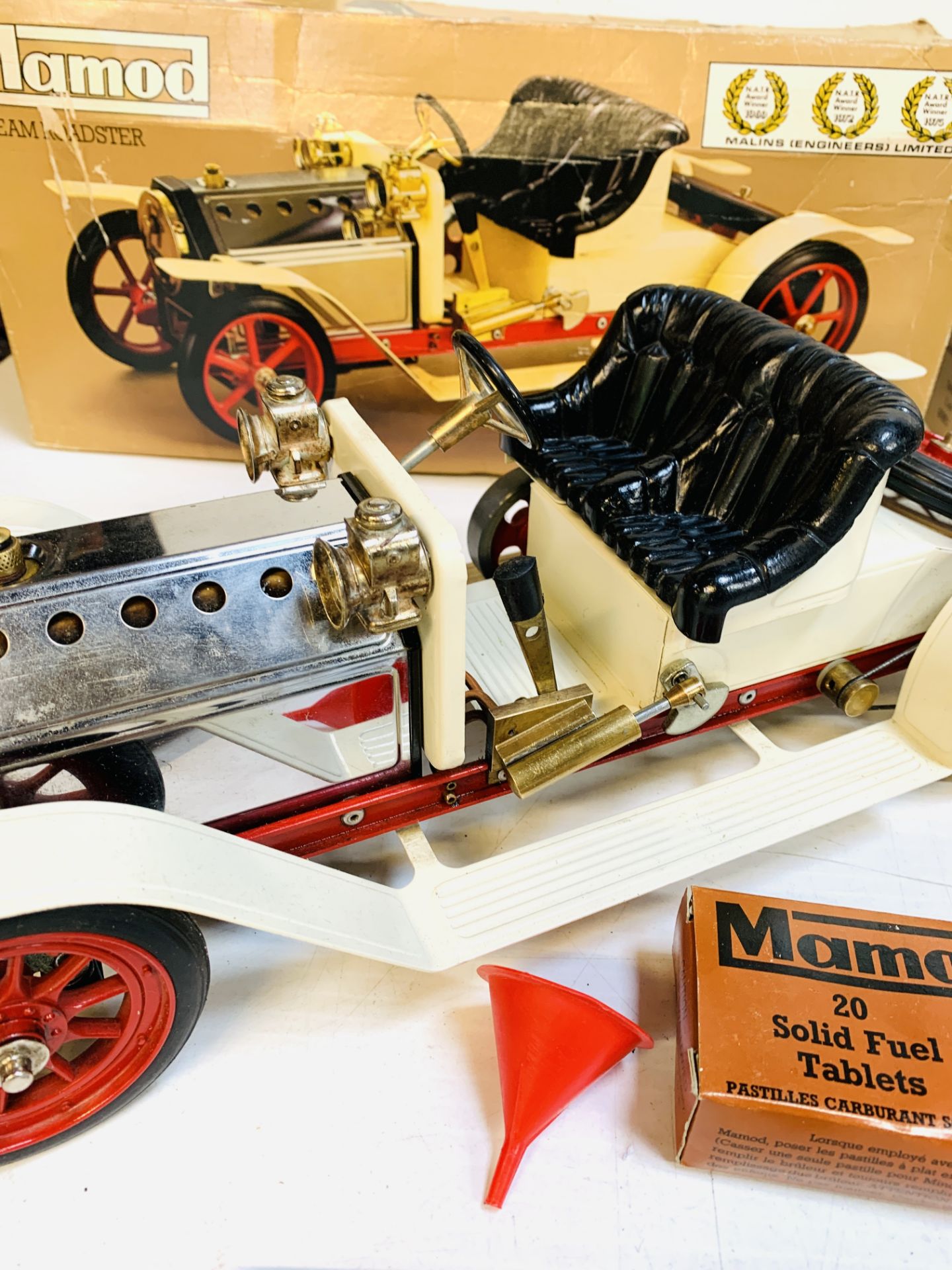 Mamod steam roadster; together with an Authentic 'Old Timer' automobile - Image 3 of 7