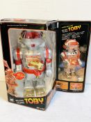 New Bright battery operated walking talking Toby