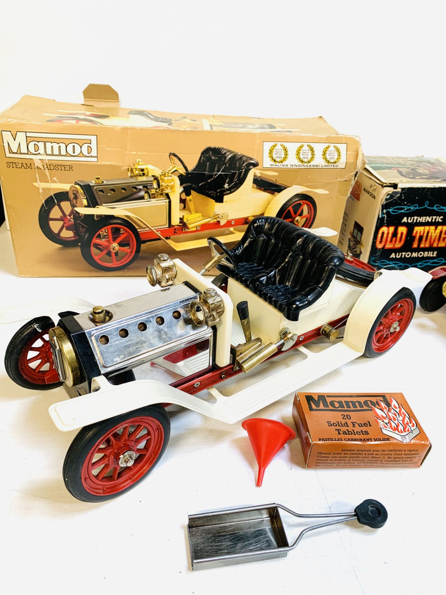 Mamod steam roadster; together with an Authentic 'Old Timer' automobile - Image 2 of 7