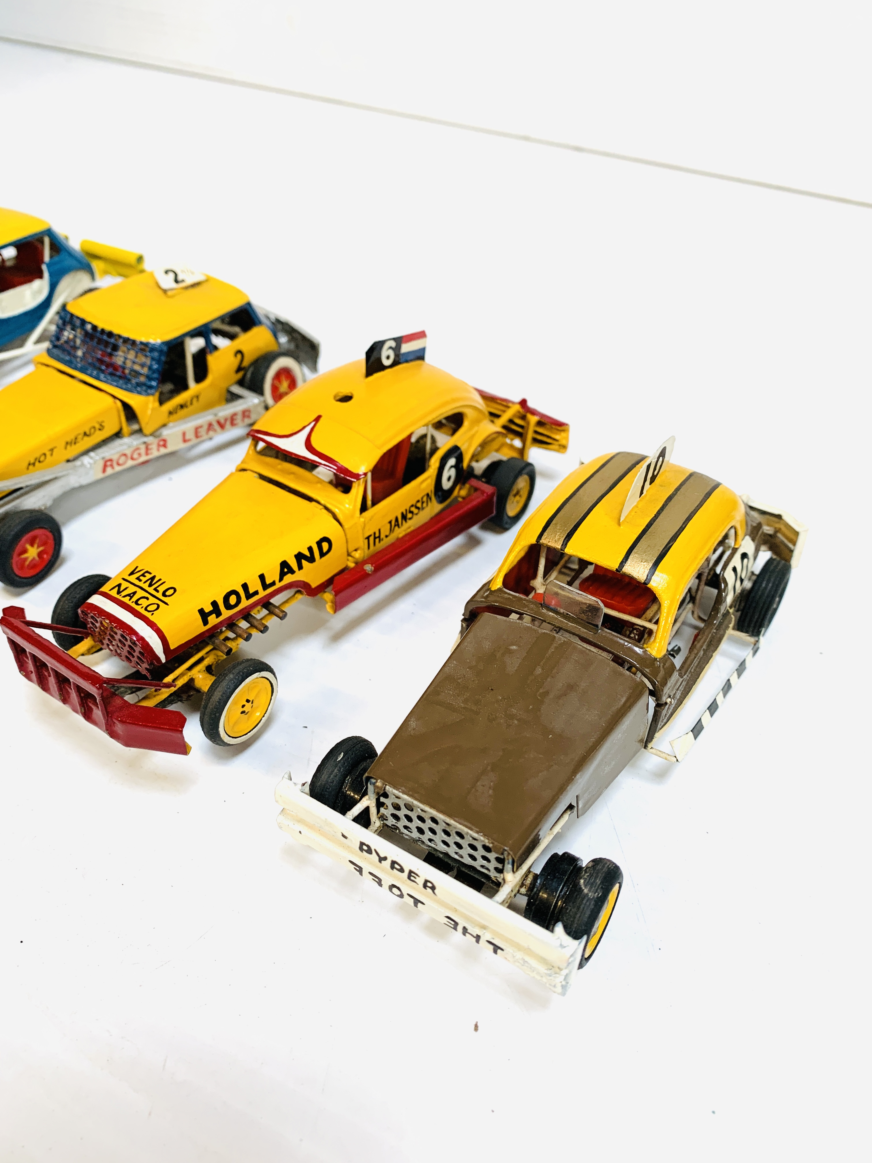 Eight drag racing slot cars. - Image 6 of 6