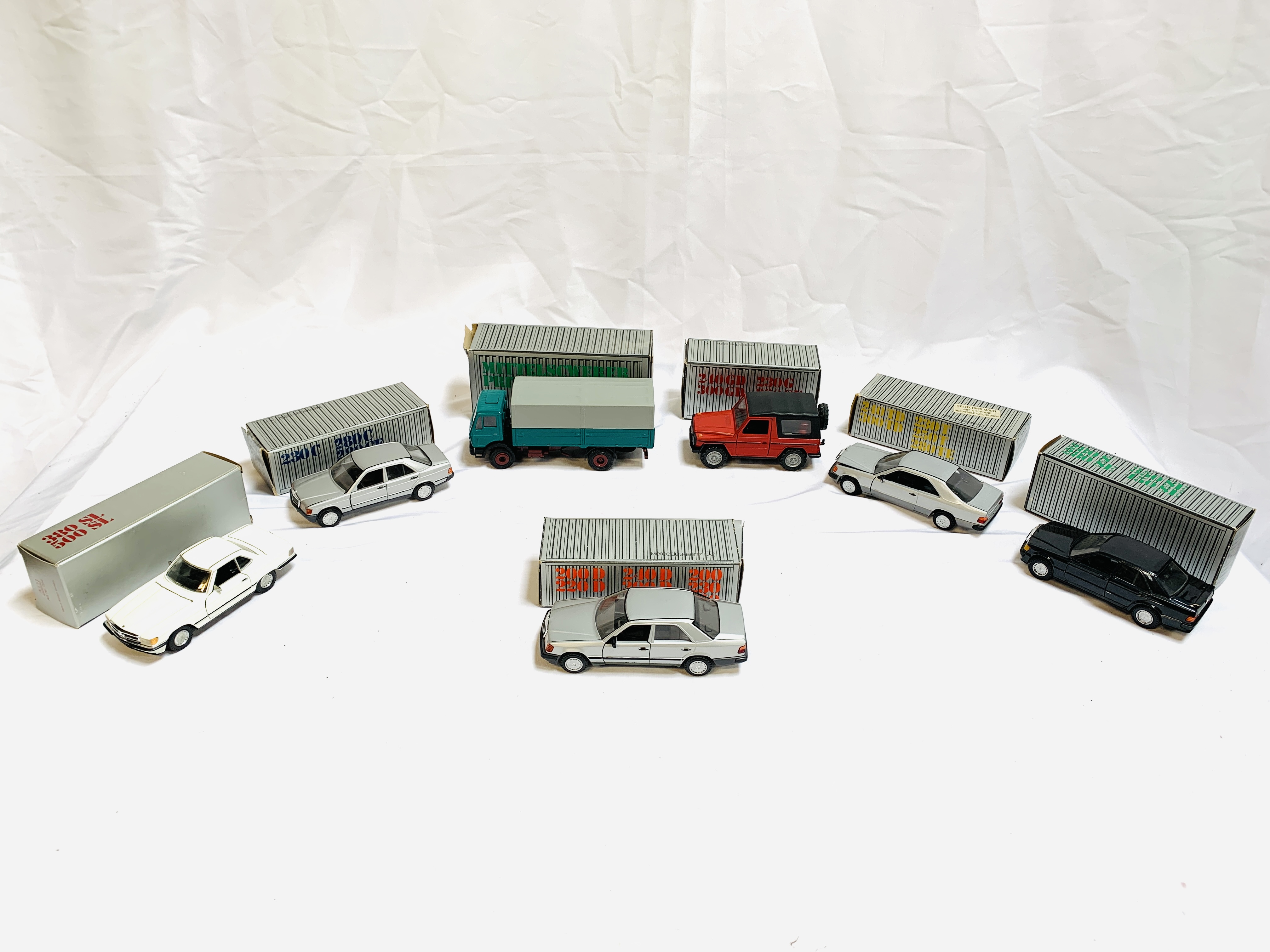 Seven Cursor-modell Mercedes Benz vehicles