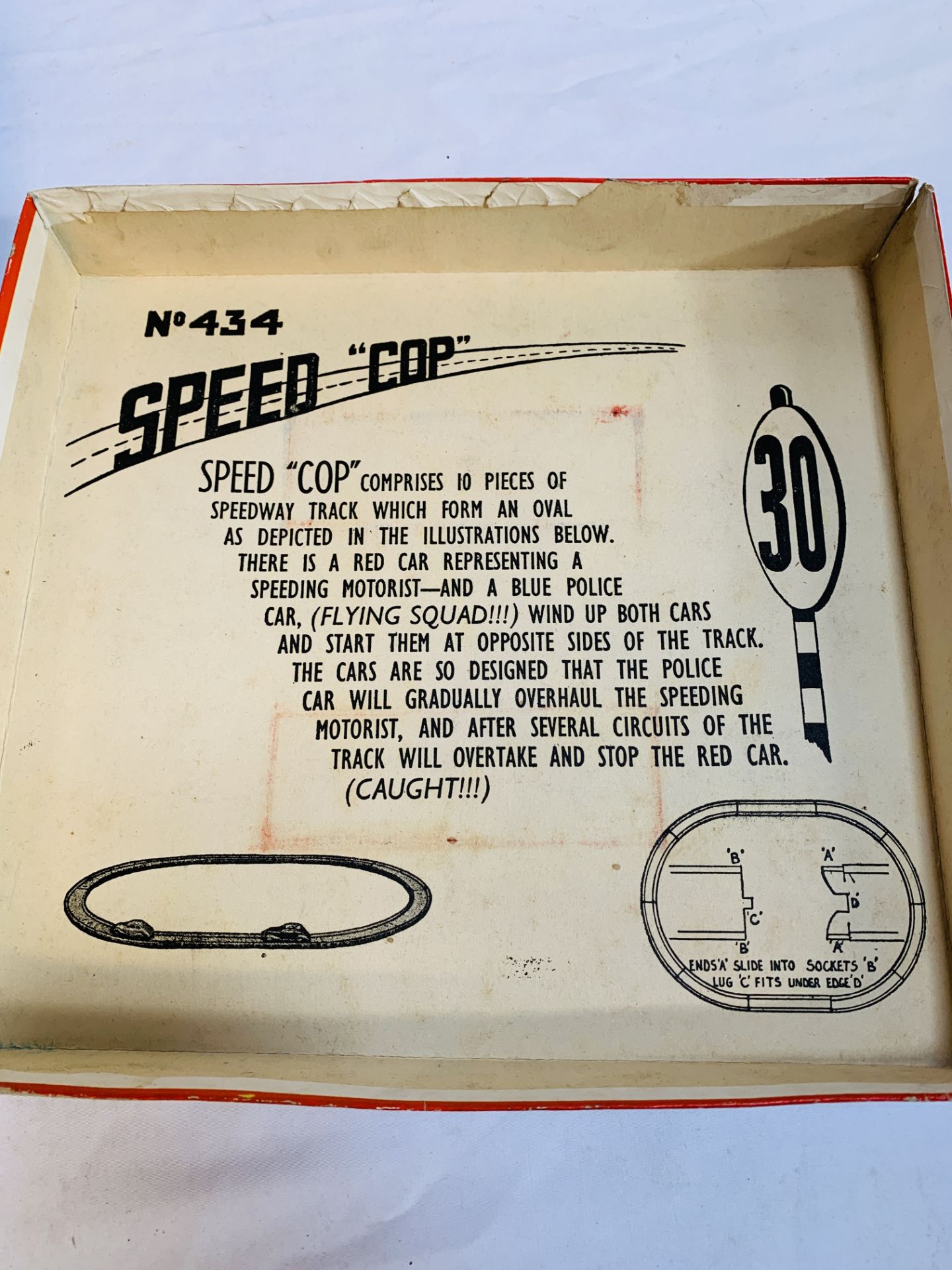 Louis Marx and Co "Speed Cop" no. 434 - Image 2 of 4