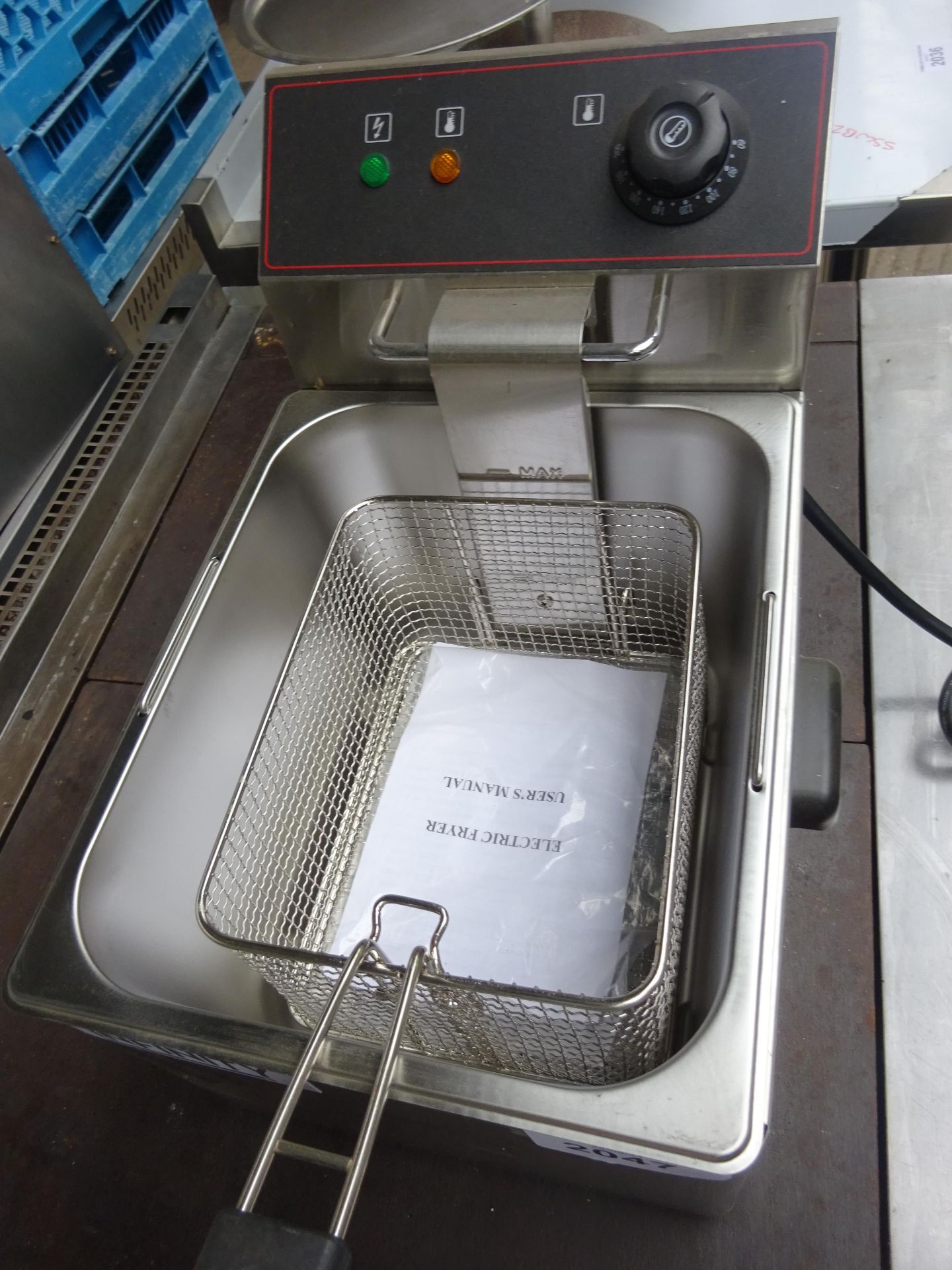 Infinity single tank electric fryer