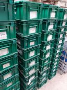 Storage boxes with lids x10