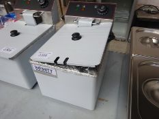 Infinity single tank fryer 240v