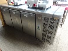 Interlevin TF03 Mid G-N three door under counter fridge