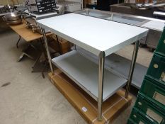 Diaminox preparation table and under shelf