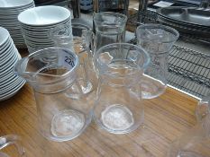 Glass jugs x 5