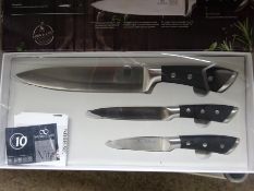 Infinity Chefs three piece knife set.