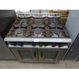 Moorwood vulcan 6 burner convection oven, gas