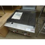 Infernus twin burner chargrill ECB24SX with pull out fat tray.