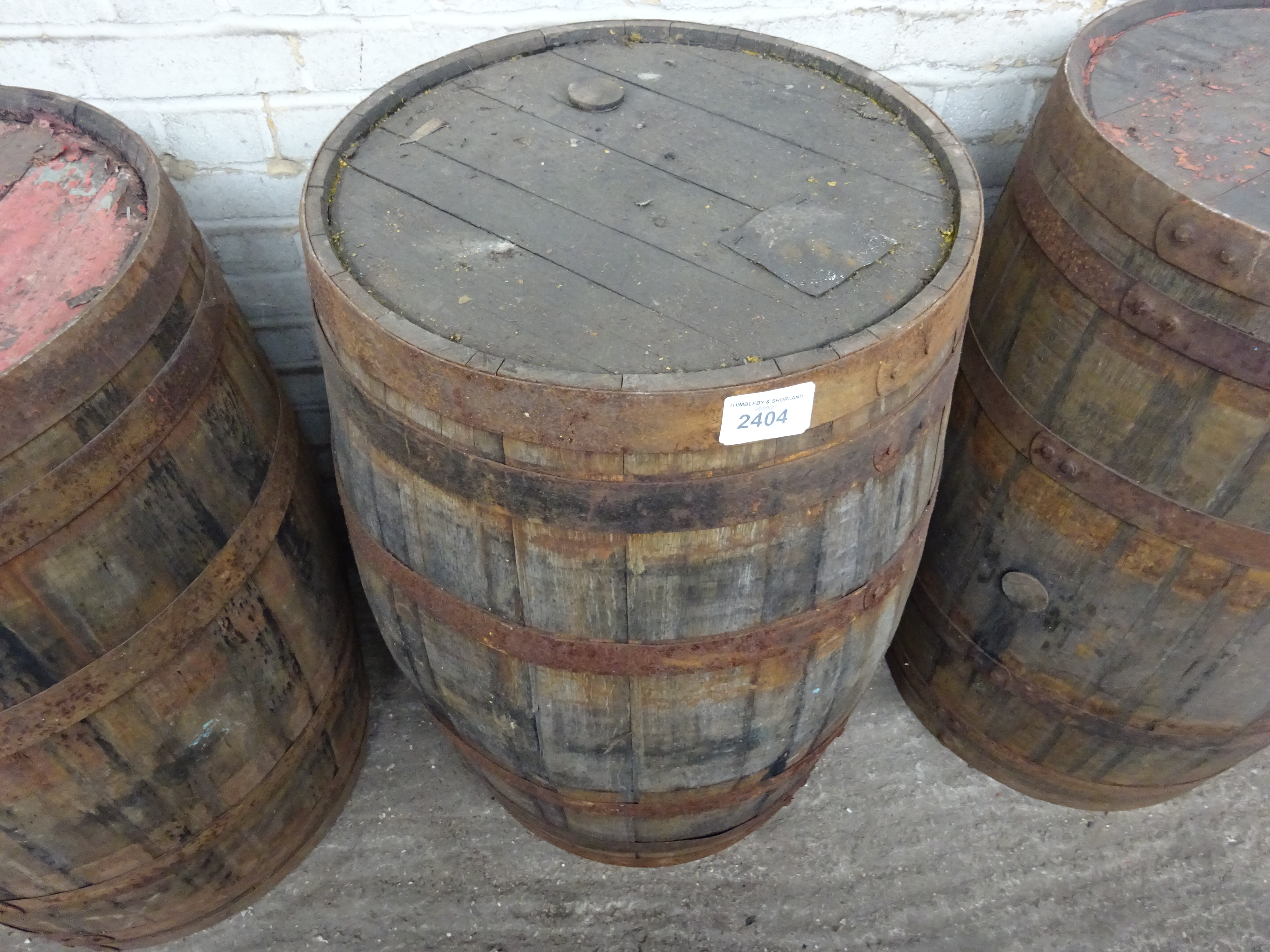 Wooden barrel