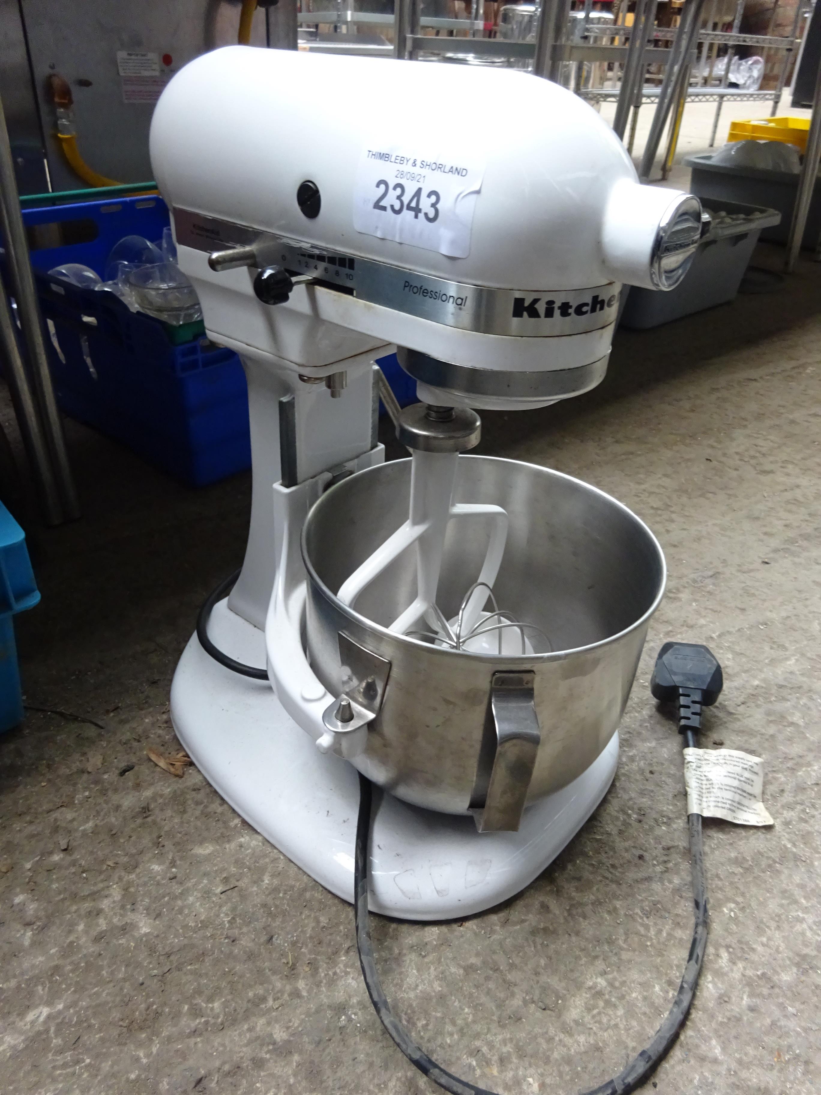 Kitchen aid professional mixer 240v