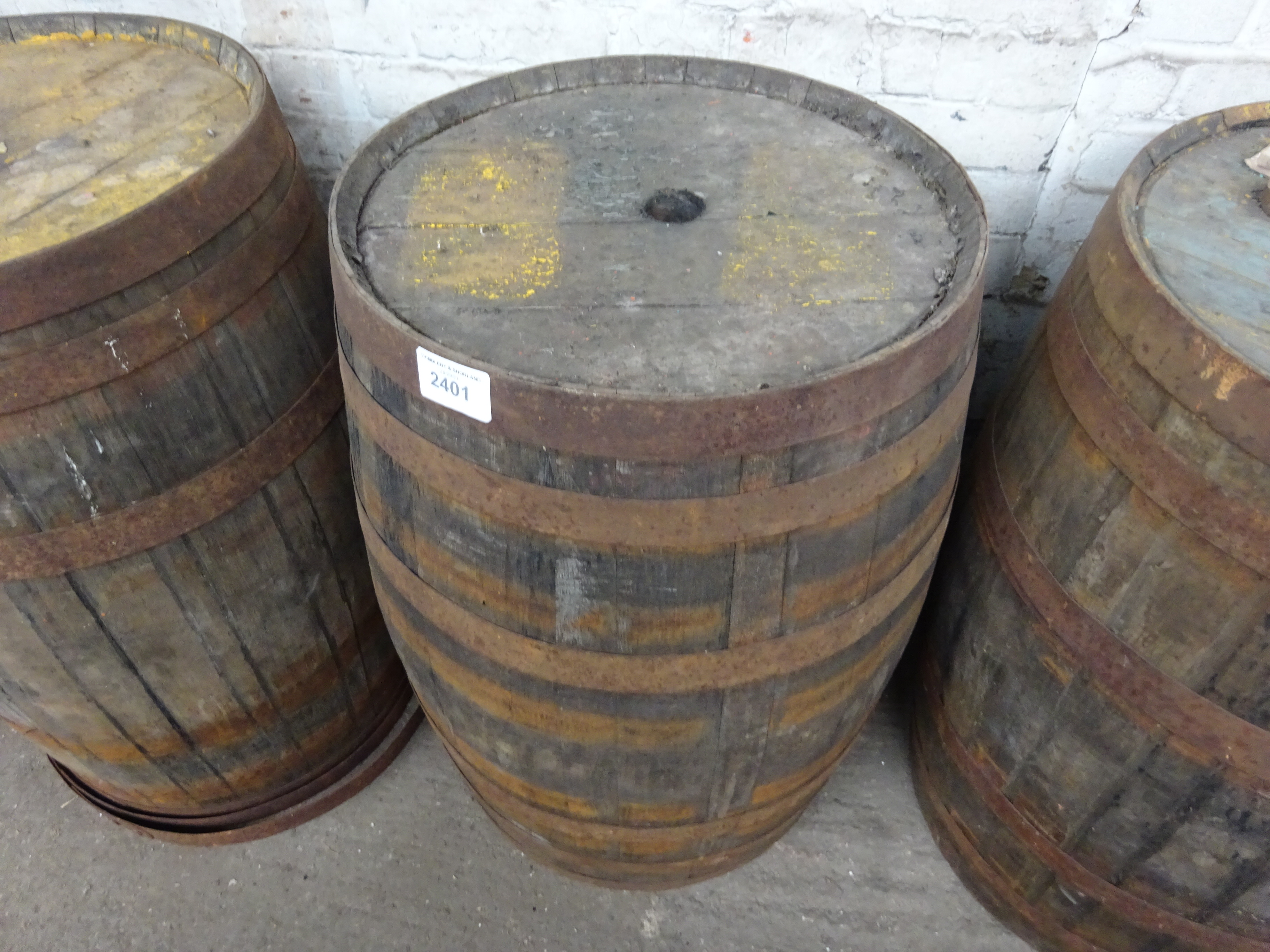 Wooden barrel