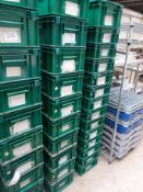 Storage boxes with lids x10