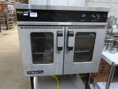 M Line Plus gas oven, with under shelf