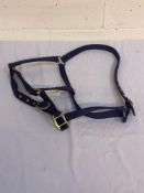 S.T.S Sussex head collar, navy, full size.