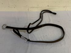 Windsor brown leather martingale, as new.