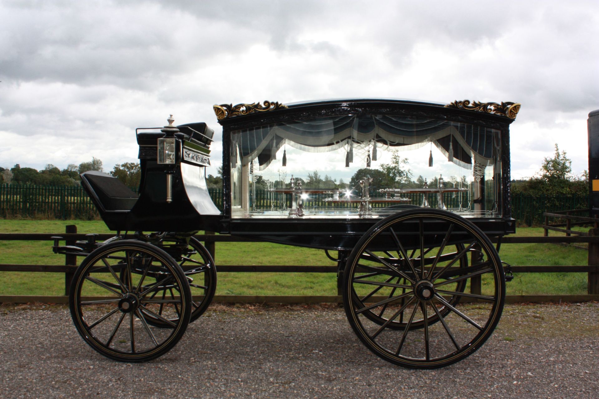 A FINE ENGLISH HEARSE