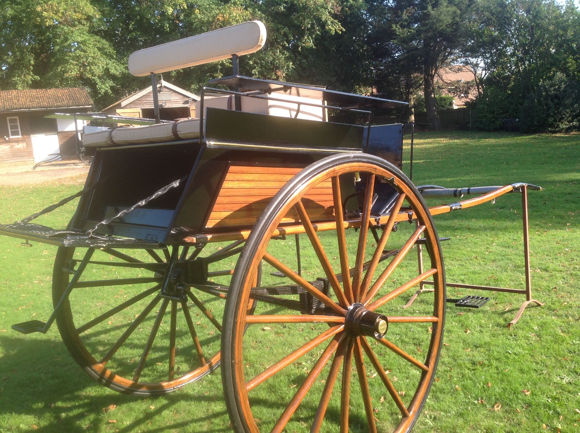 2 WHEEL DOG CART built by McNaught of Birmingham circa 1920, to suit 14.2 to 15.2hh. - Image 2 of 2