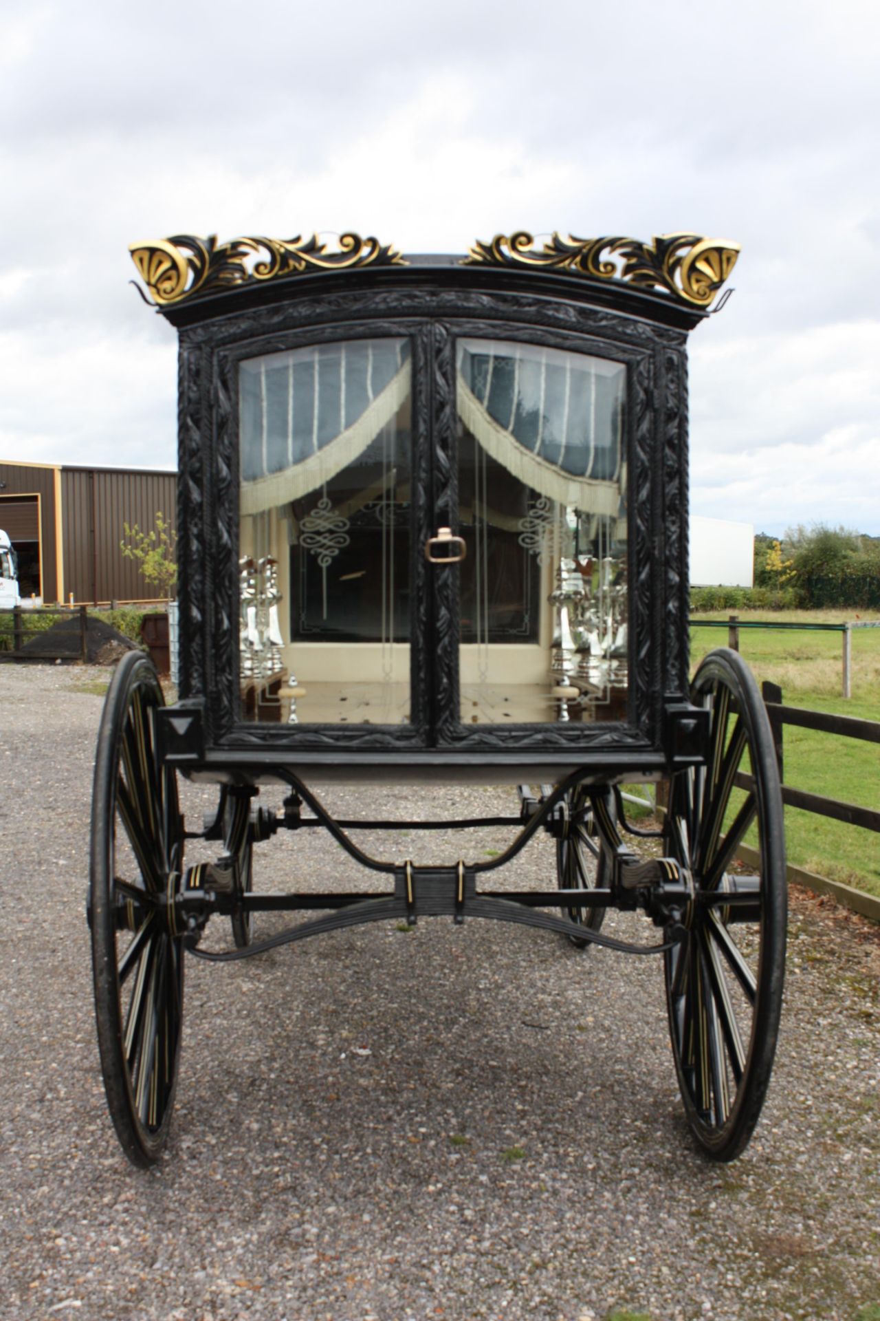 A FINE ENGLISH HEARSE - Image 7 of 11