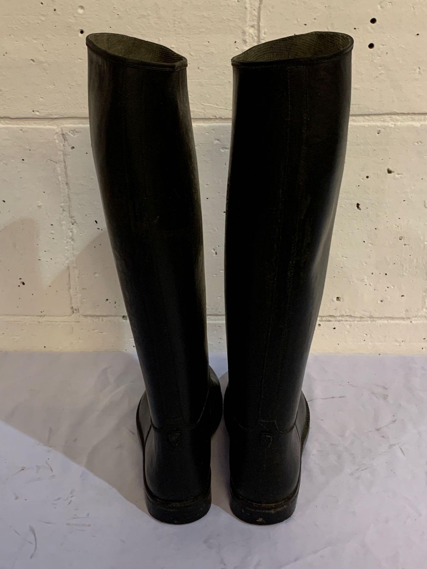 Cadett long riding boots, size 8. - Image 3 of 3