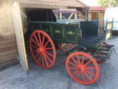 FOUR WHEEL MARKET VAN built by Flowerdew of Repps, Norfolk