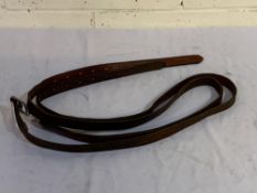 Stubben brown stirrup leathers, full size 59 in.