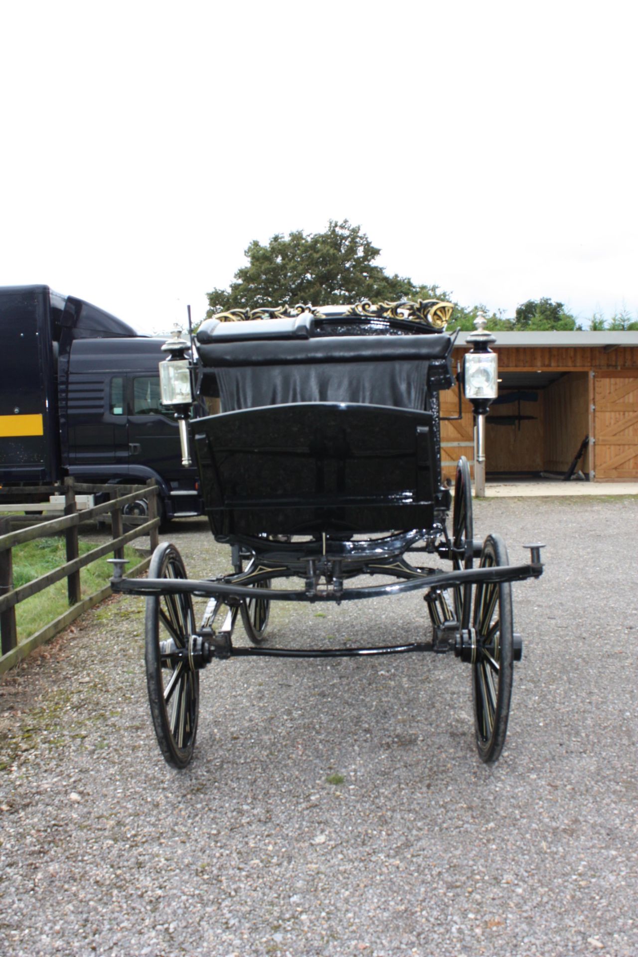 A FINE ENGLISH HEARSE - Image 9 of 11