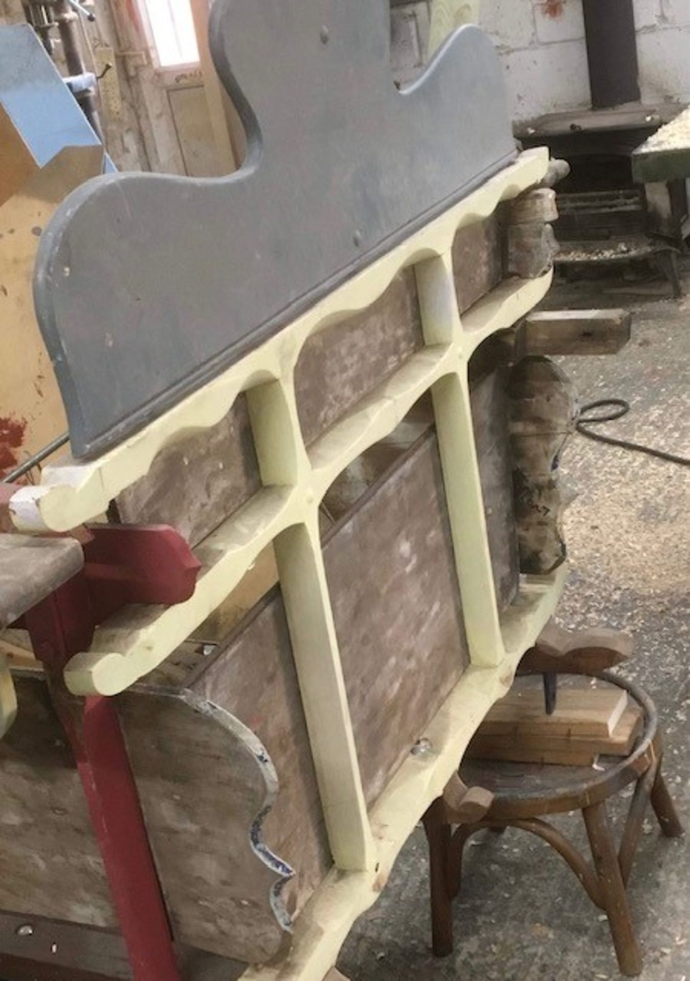 TWO WHEEL ICE CREAM CART to suit 14hh. In need of restoration. - Image 2 of 5