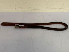 Stubben brown stirrup leathers, full size 58 in.
