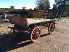 FLAT BED FARM WAGON